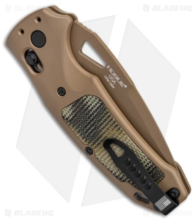 Hogue Sig K320 Scorpion AXG Drop Point FDE Aluminum + G-Mascus (3.5" FDE Serr) 5 Hogue Sig K320 Scorpion AXG Drop Point FDE Aluminum + G-Mascus (3.5" FDE Serr) - Image 3