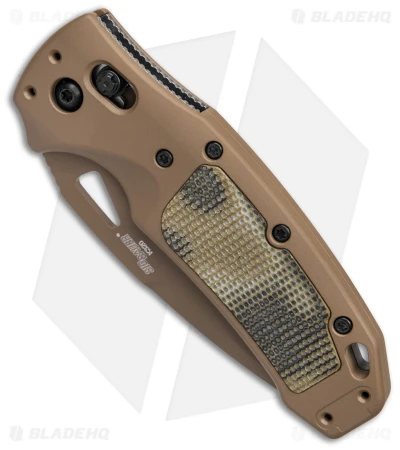 Hogue Sig K320 Scorpion AXG Drop Point FDE Aluminum + G-Mascus (3.5" FDE Serr) 4 Hogue Sig K320 Scorpion AXG Drop Point FDE Aluminum + G-Mascus (3.5" FDE Serr) - Image 2