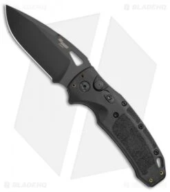 Hogue Sig K320A Nitron Automatic Knife Black Polymer Drop Point (3.5" Black)