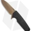 Hogue Sig Sauer EX-02 Spear Point Flipper Knife Black G-10 (3.75" FDE) -Knives Shop Hogue Sig Sauer EX 02 SP Flipper Black G 10 FDE BHQ 82359 jr