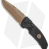 Hogue Sig Sauer EX-A01 Automatic Knife Black G-10 (3.5" FDE) 36130