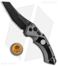 Hogue Sig Sauer EX-A05 Wharncliffe Automatic Knife Grey (3.5" Black) 36522 -Knives Shop Hogue Sig Sauer EX A05 Wharncliffe Auto Grey Black 36522 BHQ 86063 jr bottlecap