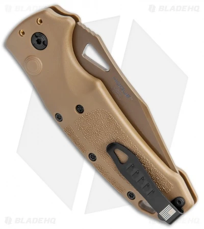 Hogue Sig K320A Automatic Tanto Knife Coyote Polymer (3.5" Tan Serrated) 5 Hogue Sig K320A Automatic Tanto Knife Coyote Polymer (3.5" Tan Serrated) - Image 3