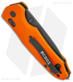 Hogue Trauma First Response Tool Knife Textured Orange G-10 (3.2" Black Serr) -Knives Shop Hogue Trauma First Response Tool Textured Orange G 10 Black Serr 34764 BHQ 112104 jr side