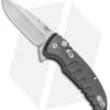 Hogue X1 Microflip Drop Point Flipper Knife Matte Gray (2.6" Stonewash) 24172 -Knives Shop Hogue X1 Microflip DP Flipper Matte Gray SW HOGK24172 BHQ 73363 jr