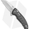 Hogue X1 Microflip Wharncliffe Flipper Knife Matte Gray (2.6" SW) 24162
