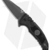 Hogue X1 Microflip Wharncliffe Flipper Knife Black Sig Medallion (2.6" Gray)