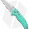 Hogue X1 Microflip Wharncliffe Flipper Knife Matte Aqua (2.6" SW) 24163 -Knives Shop Hogue X1 Microflip Wharncliffe Flipper Matte Aqua SW BHQ 82724 jr