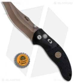 Hogue Sig Sauer EX-04 Wharncliffe Folding Knife Black G-10 (3.5" FDE) 36460 -Knives Shop Sig Ex 04 Emperor Scorpi 36460 BHQ 82360 jr bottlecap