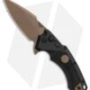 Hogue Sig Sauer X5 Spear Point Flipper Knife Black (3.5" FDE) 36570