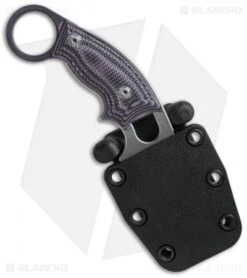 Hogue Knives EX-F03 Hawkbill Karambit Knife Purple G-Mascus (2.25" SW) 35328 -Knives Shop hogue ex f03 g10 purple 35338 sheath cm 1