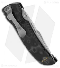 Hogue Knives EX01 Knife Black G10 Tanto Blade (4" Tumble) -Knives Shop hogue ex01 g10 tanto 34149 side