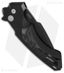 Hogue Knives X5 Spear Point Flipper Knife Black G-Mascus (4" Black) 34559 -Knives Shop hogue knives X 5 black G mascus black 34559 BHQ 50137 er side