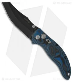 Hogue Knives EX04 Wharncliffe Knife Blue Lava GMascus (3.5" Plain) 34463
